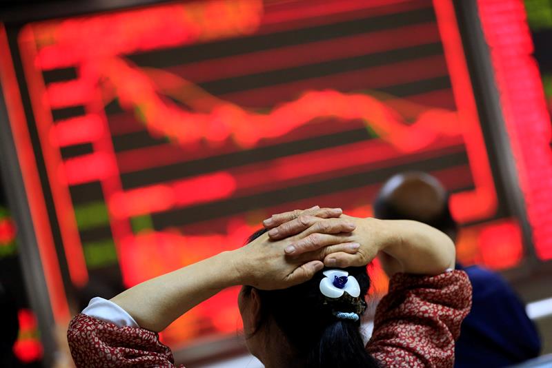  La bourse de Shanghai s'ouvre en rouge et perd 1,22%